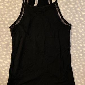 Lorna Jane Black Workout Top